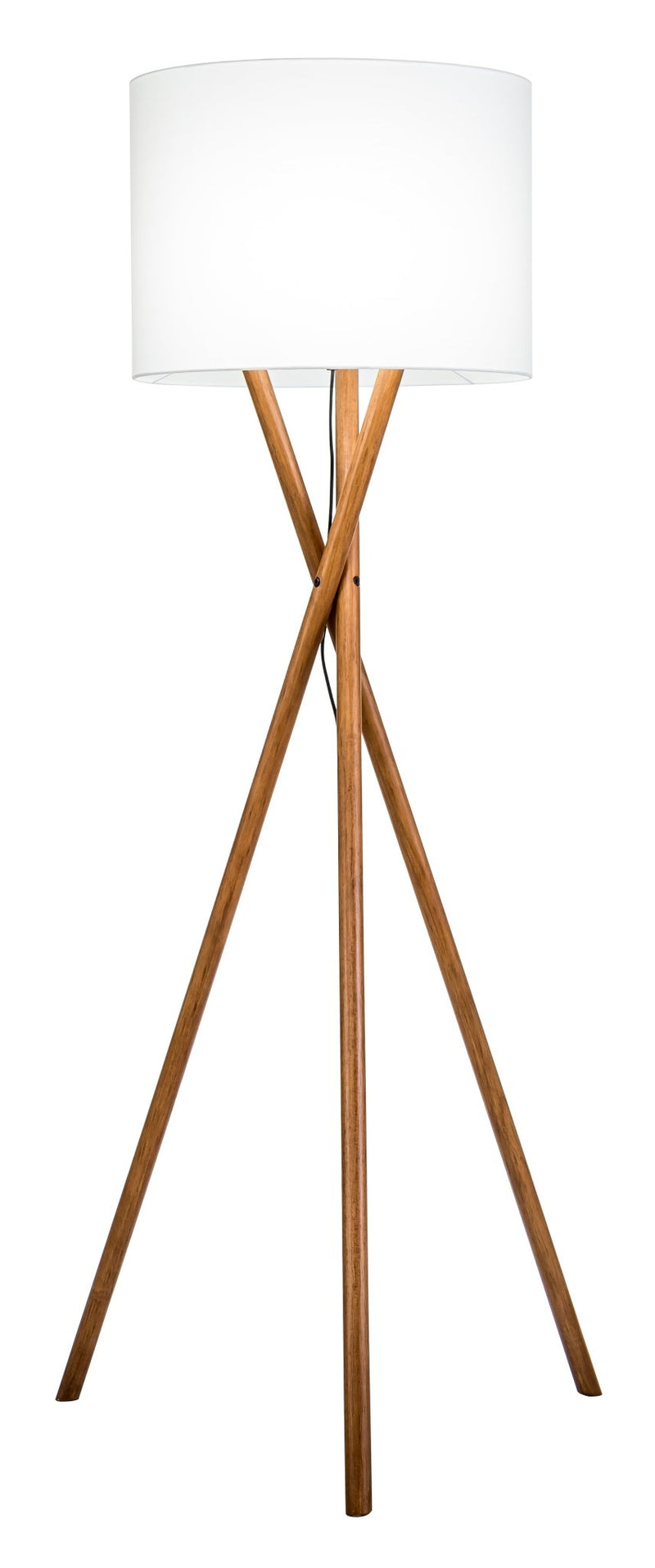 WOODEN TRIPOD FLOOR LAMPS - Al Rugaib Furniture