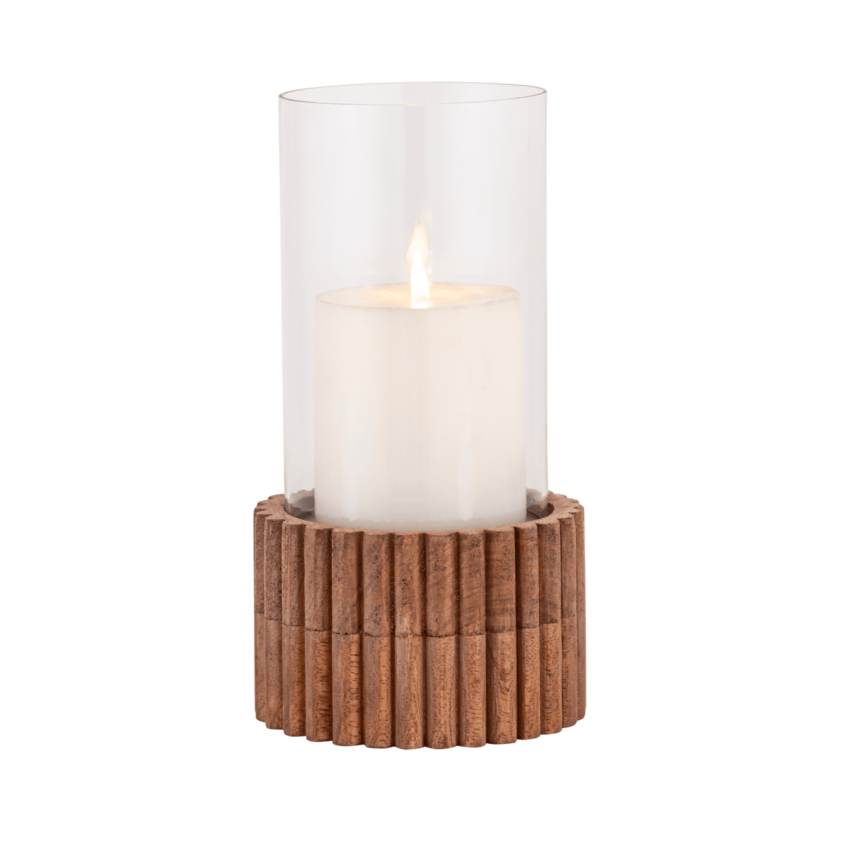 Wooden Wonder Hurricane Candle Holders| Roots Furniture