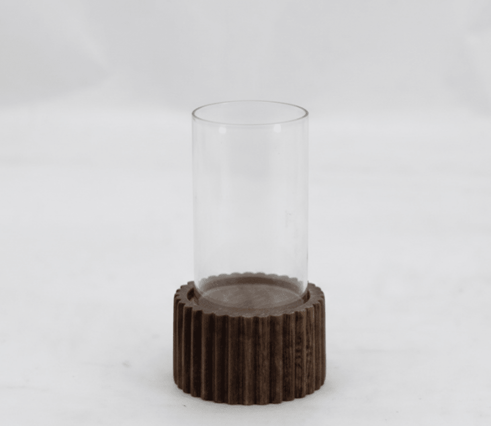 Wooden Wonder Hurricane Candle Holders| Roots Furniture