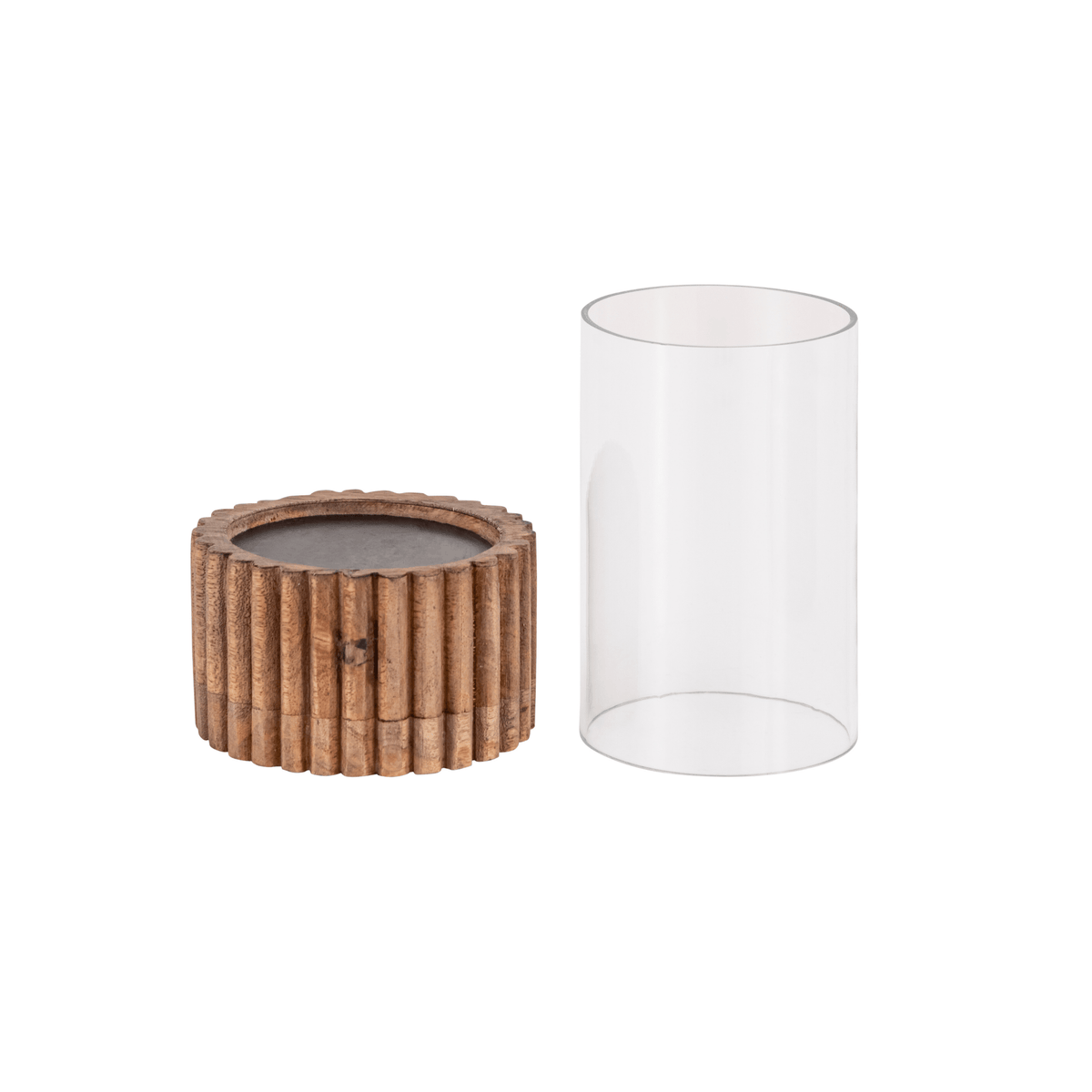 Wooden Wonder Hurricane Candle Holders| Roots Furniture