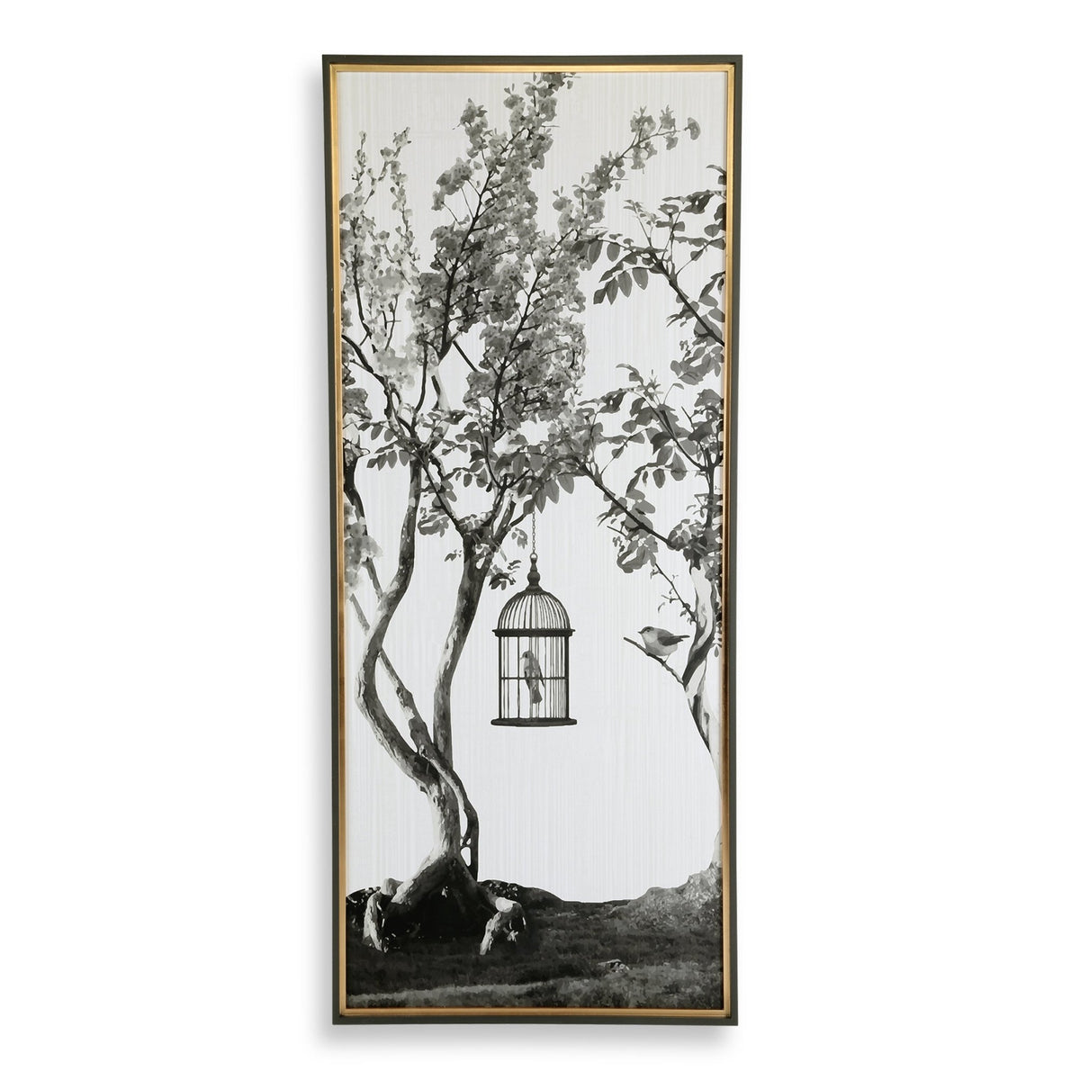Woodland Songbird Framed Print - Left Table Decors| Uttermost