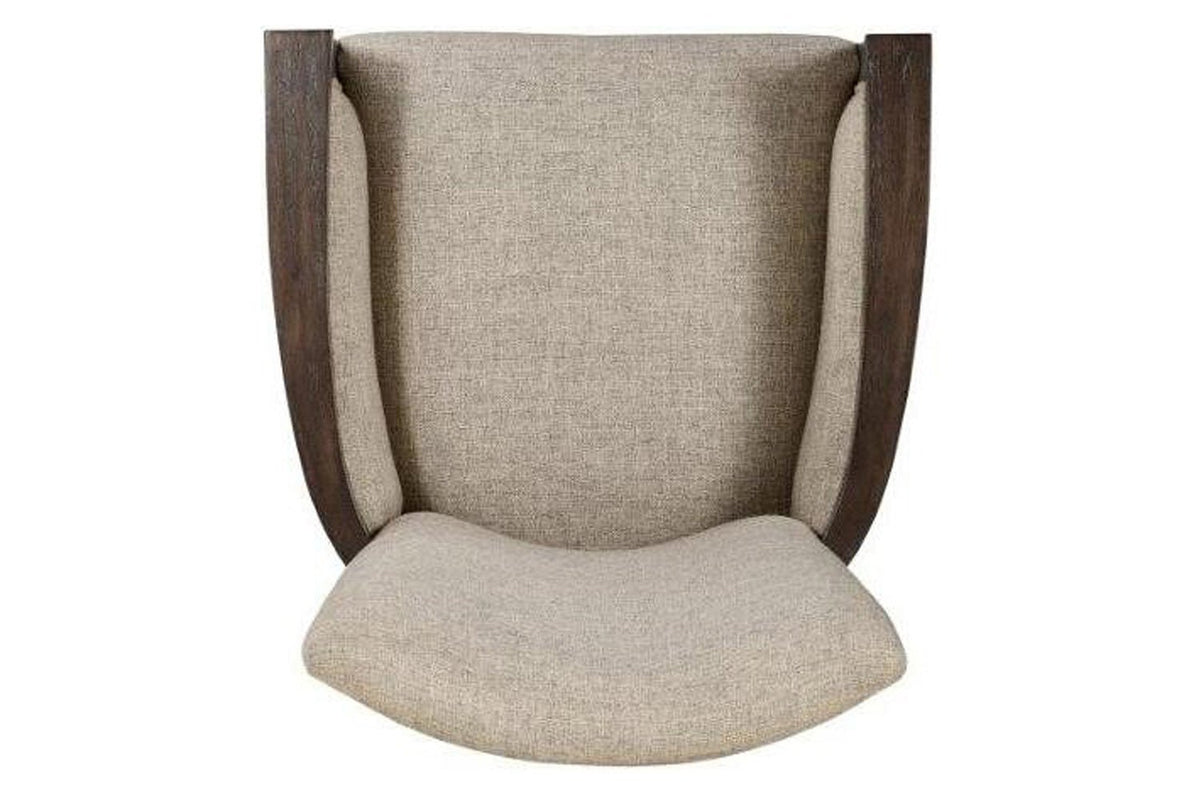 Woodwright Racine Upholstered Arm Chair Chairs| A.R.T. Furniture