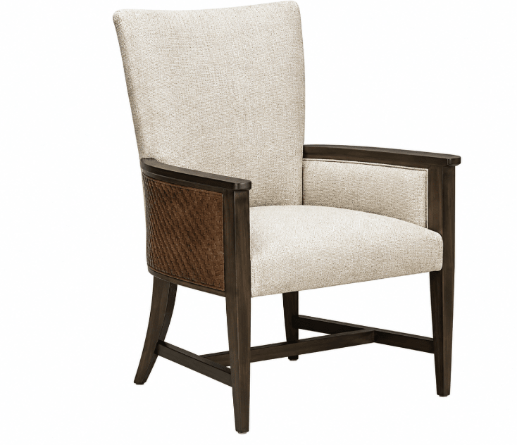 Woodwright Racine Upholstered Arm Chair Chairs| A.R.T. Furniture