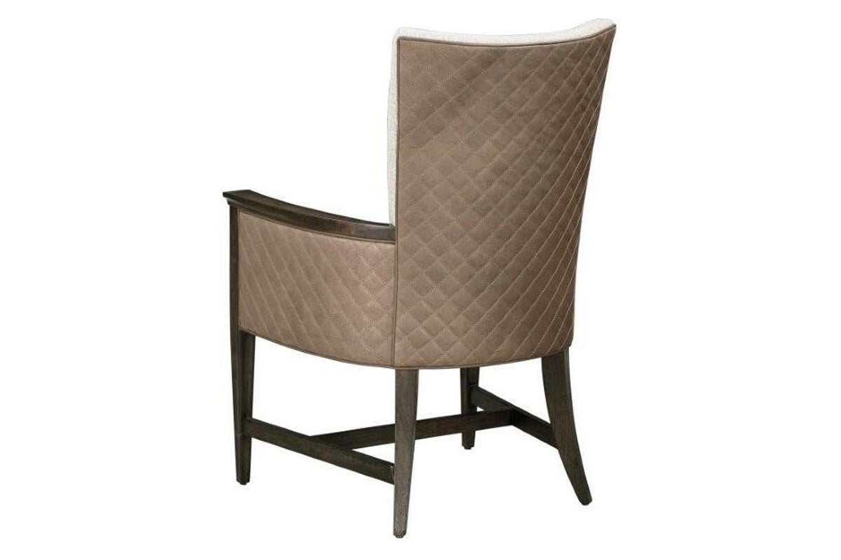 Woodwright Racine Upholstered Arm Chair Chairs| A.R.T. Furniture