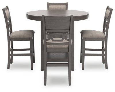 Wrenning Counter Height Dining Table and 4 Barstools (Set of 5) Dining Room Sets| Ashley Homestore