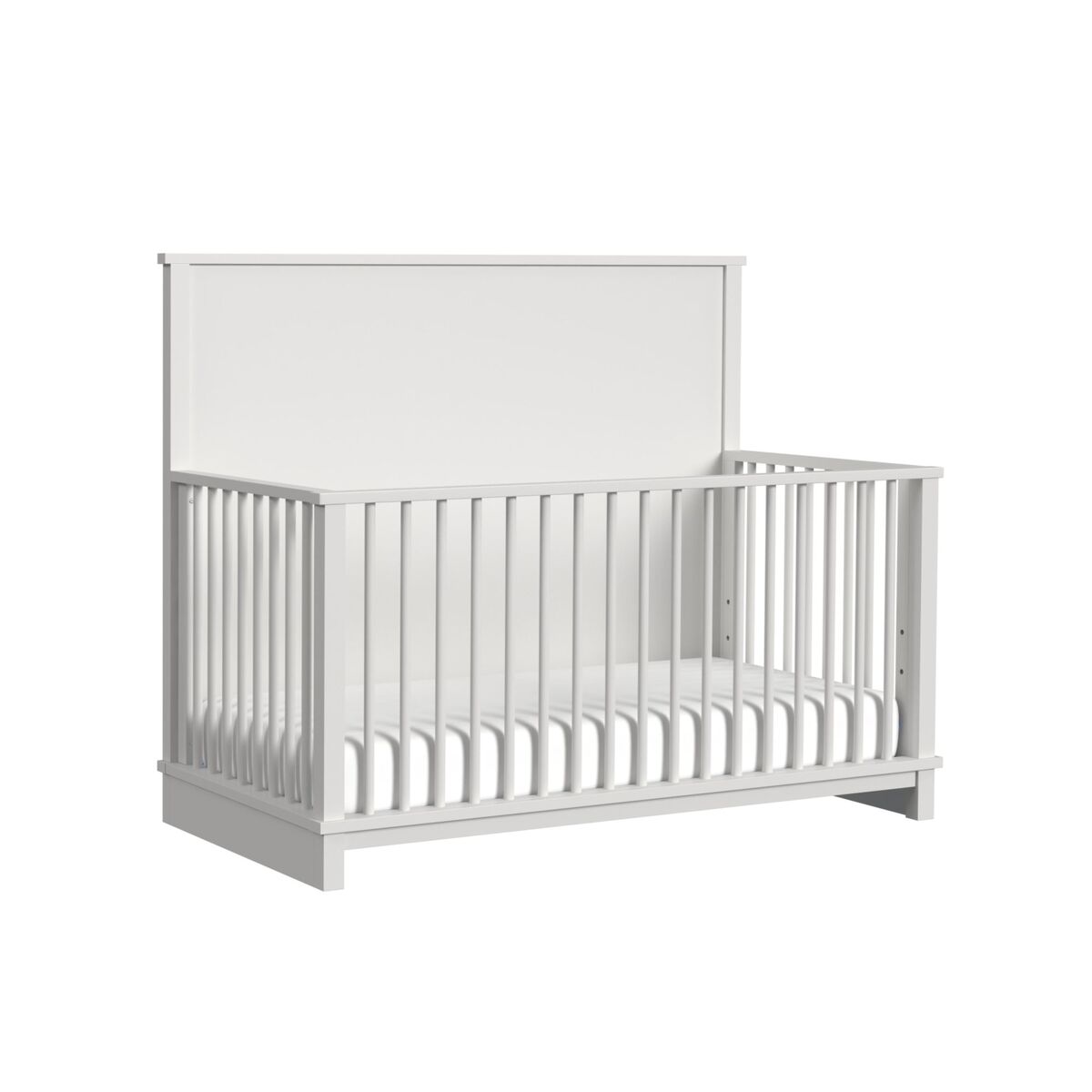 Wyller Crib with Guard Rail in White Kid Beds| Roots Furniture