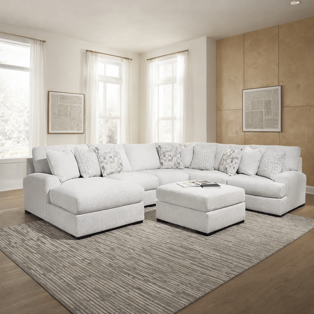 Wynncroft Manor 5-Piece Sectional with Chaise Sectionals| Ashley Homestore