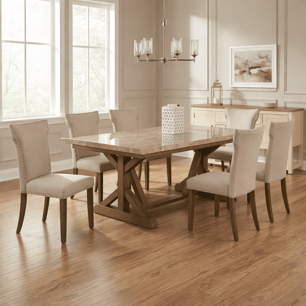 Xavier Beige Dining Chair Dining Chairs| Roots Furniture