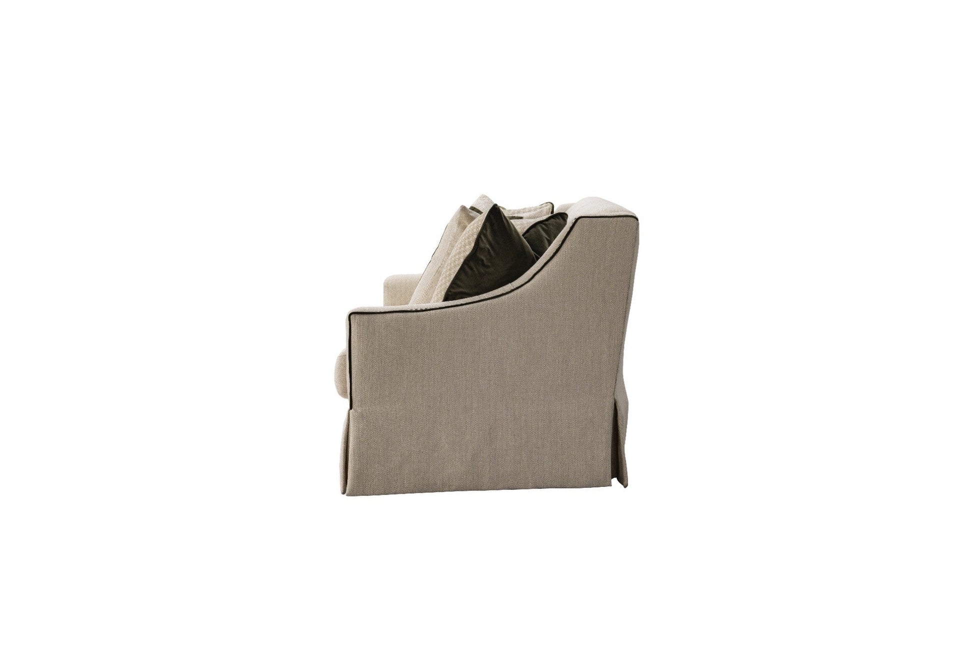 York Beige Sofa 193cm Sofas & Loveseats| AlRugaib Furniture