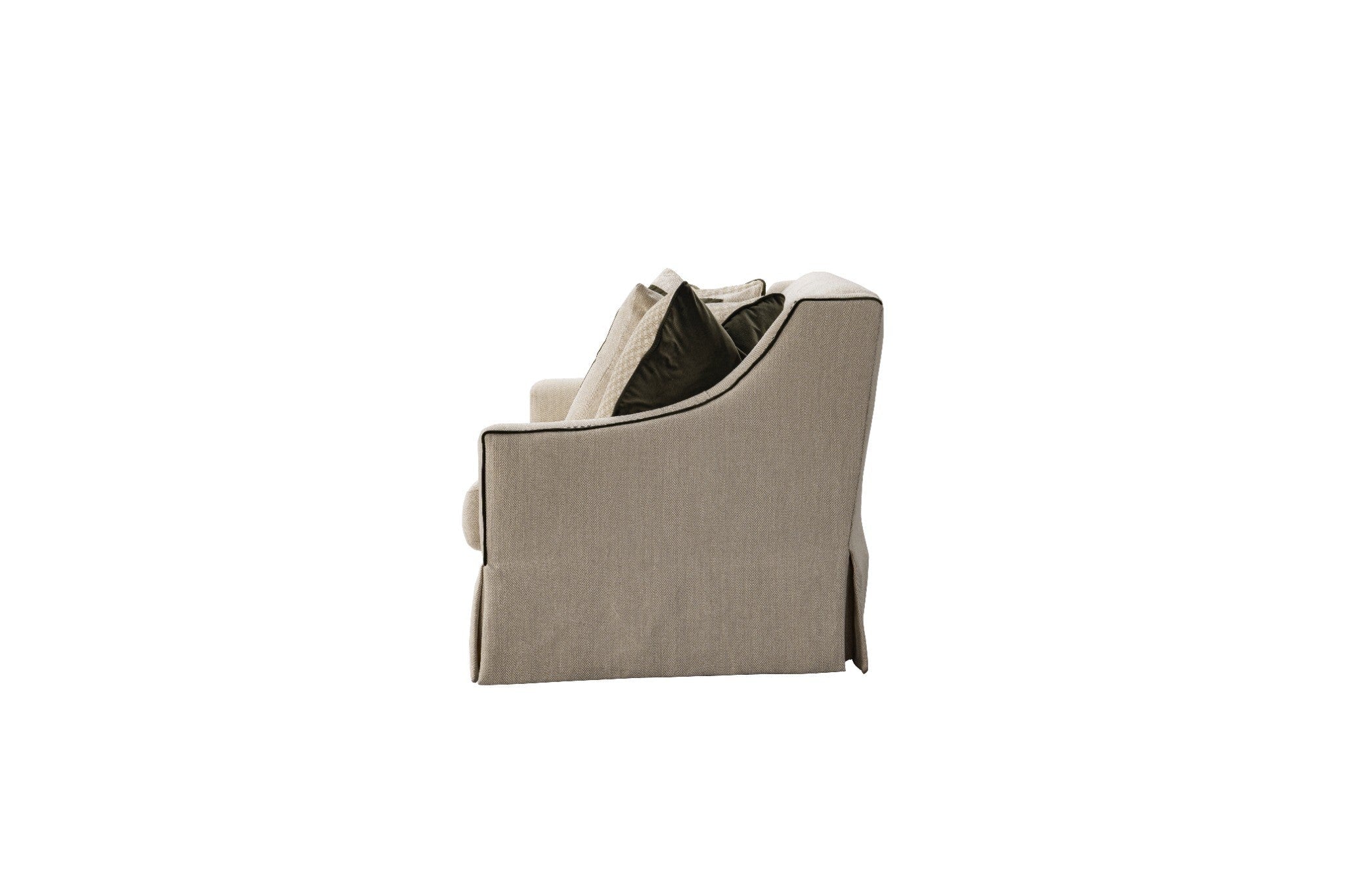 York Beige Sofa 193cm Sofas & Loveseats| AlRugaib Furniture