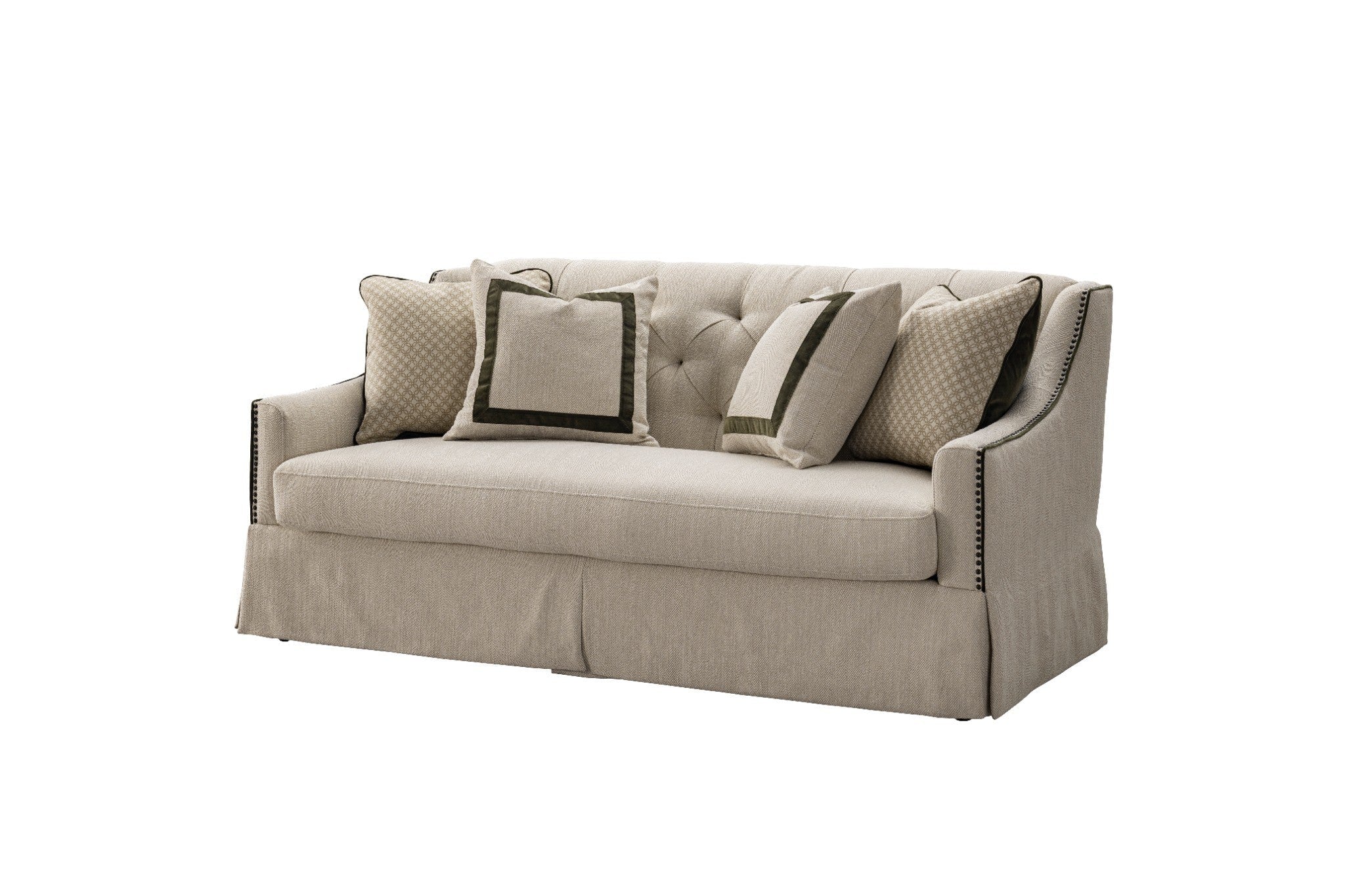 York Beige Sofa 193cm Sofas & Loveseats| AlRugaib Furniture