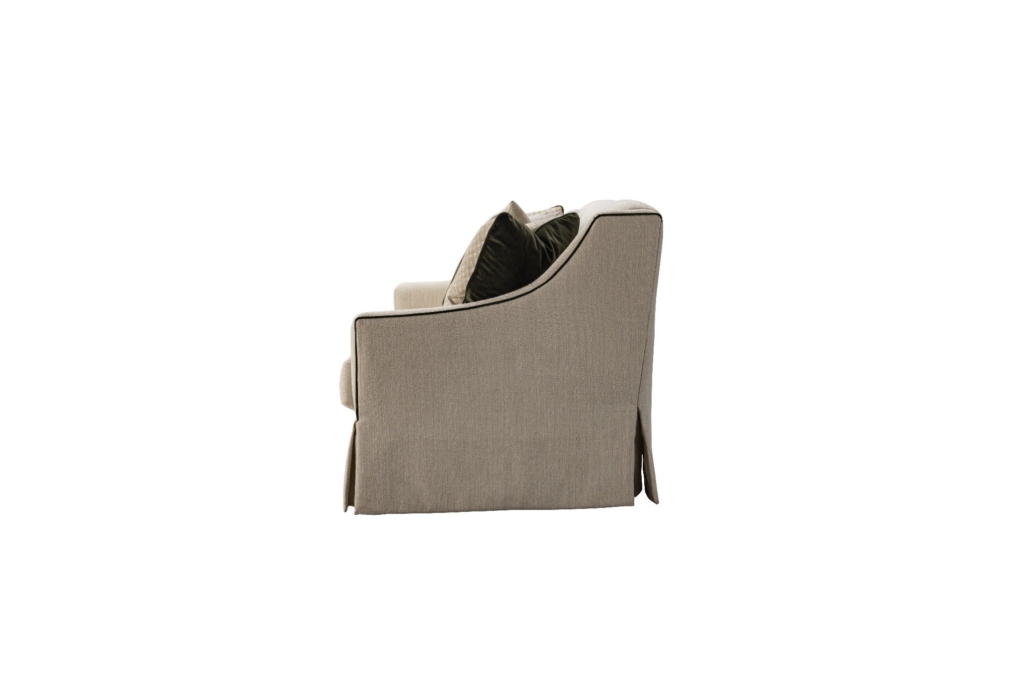 York Beige Sofa 247cm Sofas & Loveseats| AlRugaib Furniture