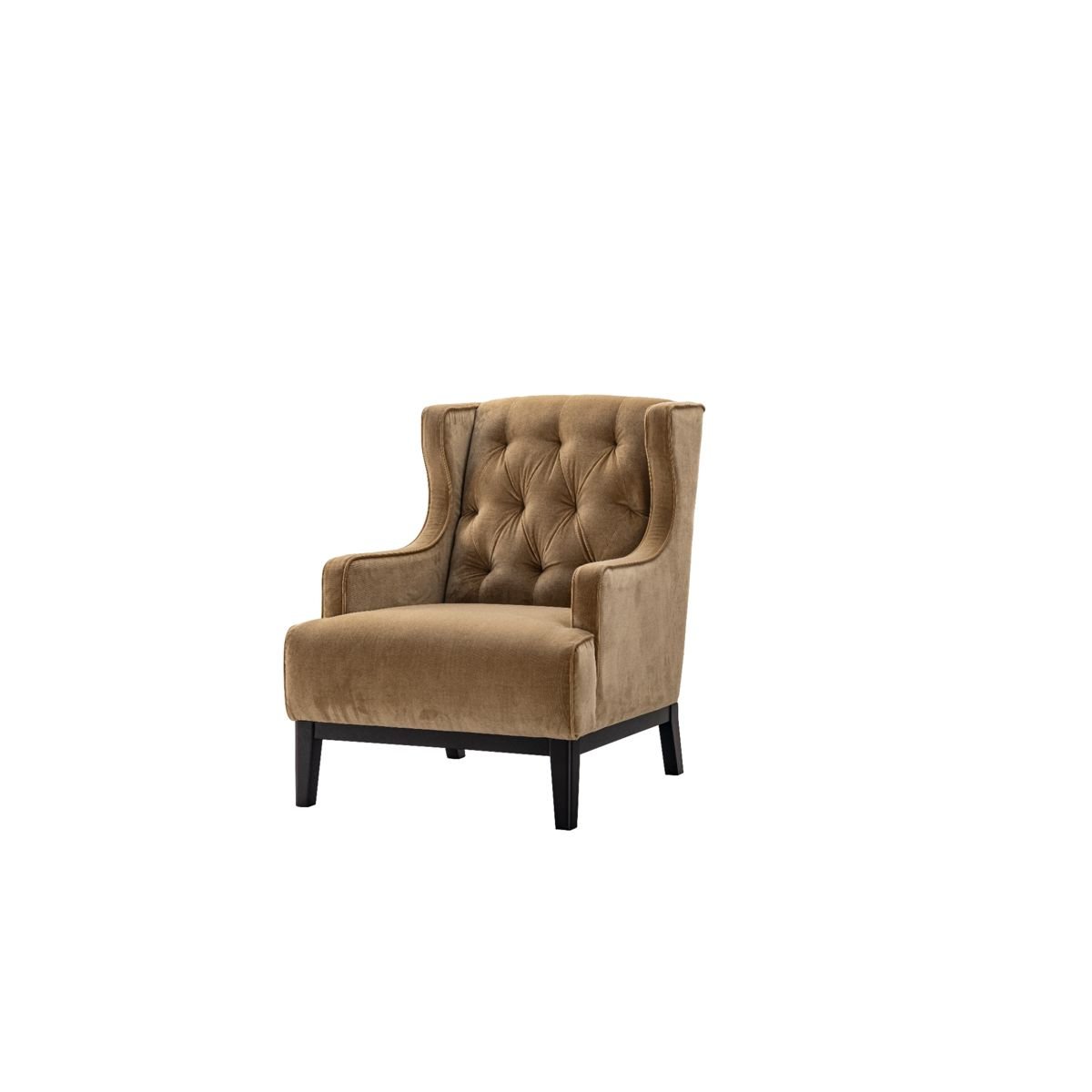 York Gold Accent Chair Chairs| AlRugaib Furniture