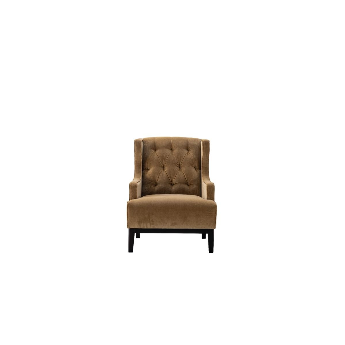 York Gold Accent Chair Chairs| AlRugaib Furniture
