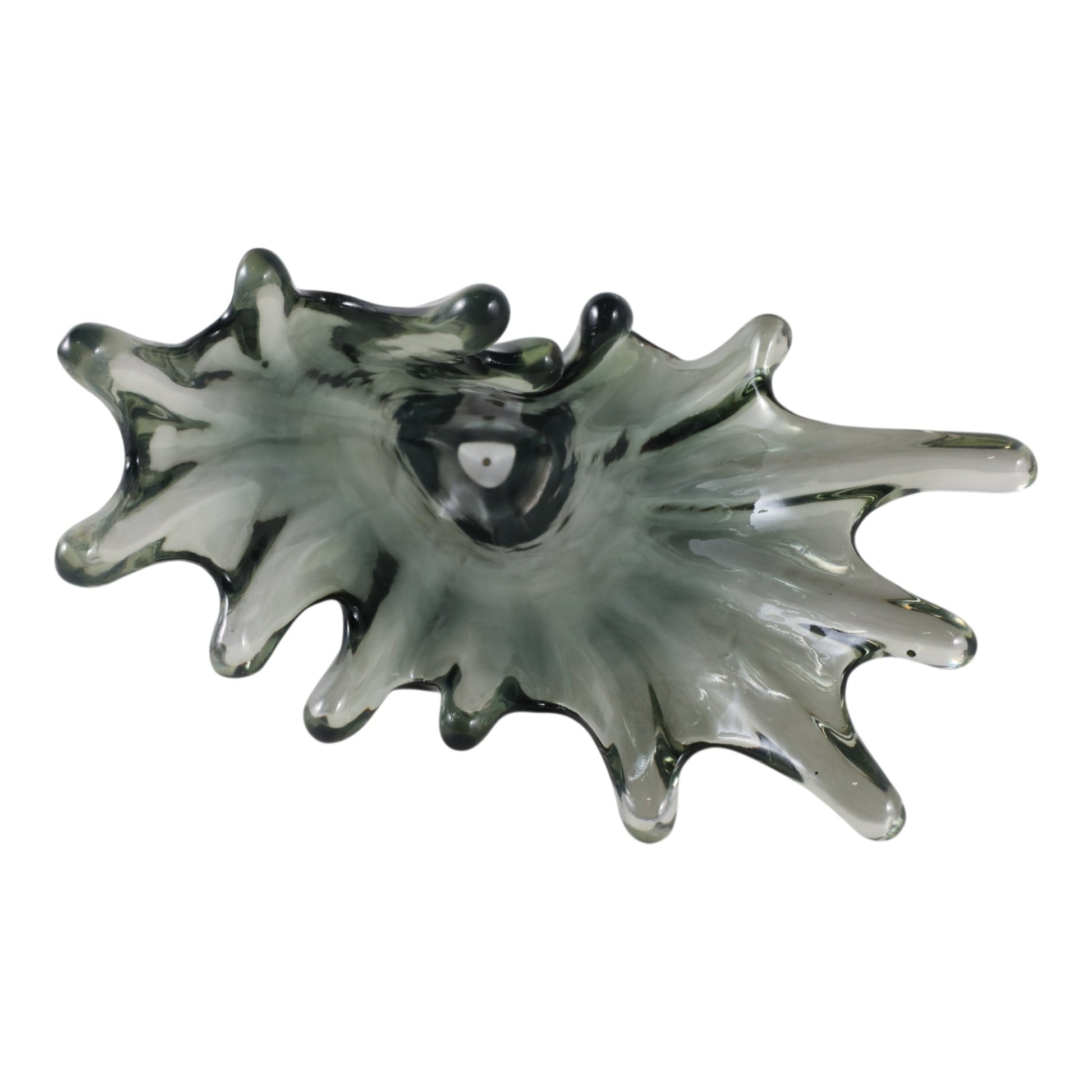 Yuma Large Grey Glass Statuary Table Decors| Sagebrook Home