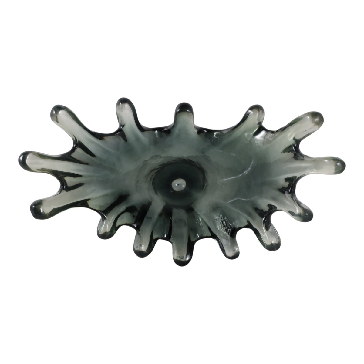 Yuma Small Grey Glass Statuary Table Decors| Sagebrook Home