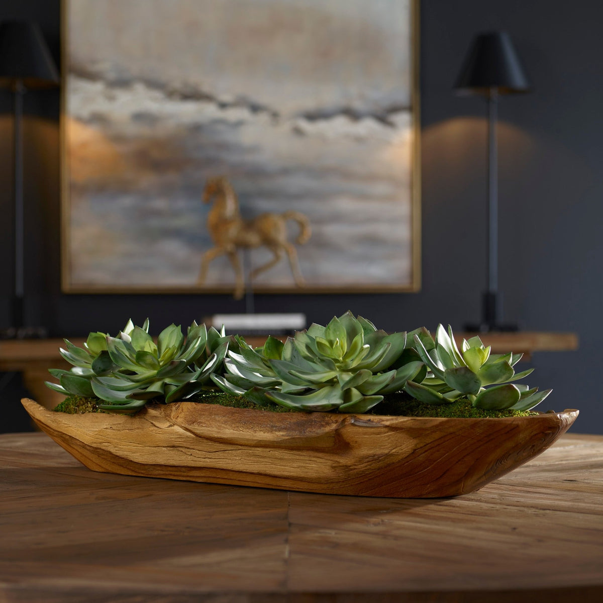 Yuma Succulent Centerpiece Table Decors| Uttermost