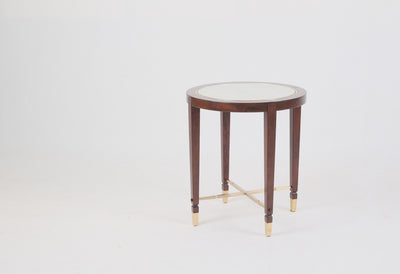 Diwan SILVER ROUND SIDE TABLE