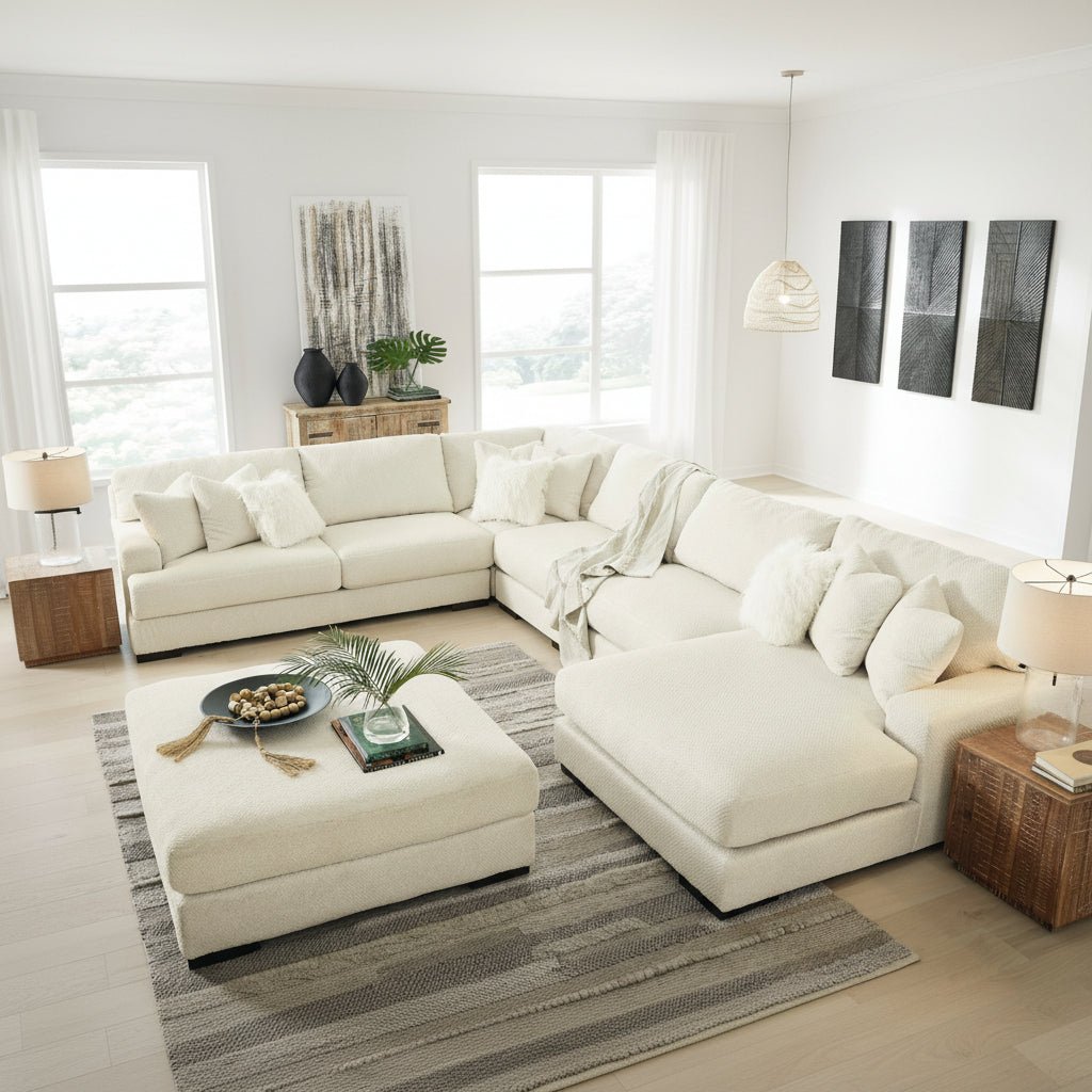 Zada 5-Piece Sectional with RAF Chaise Sectionals| Ashley Homestore