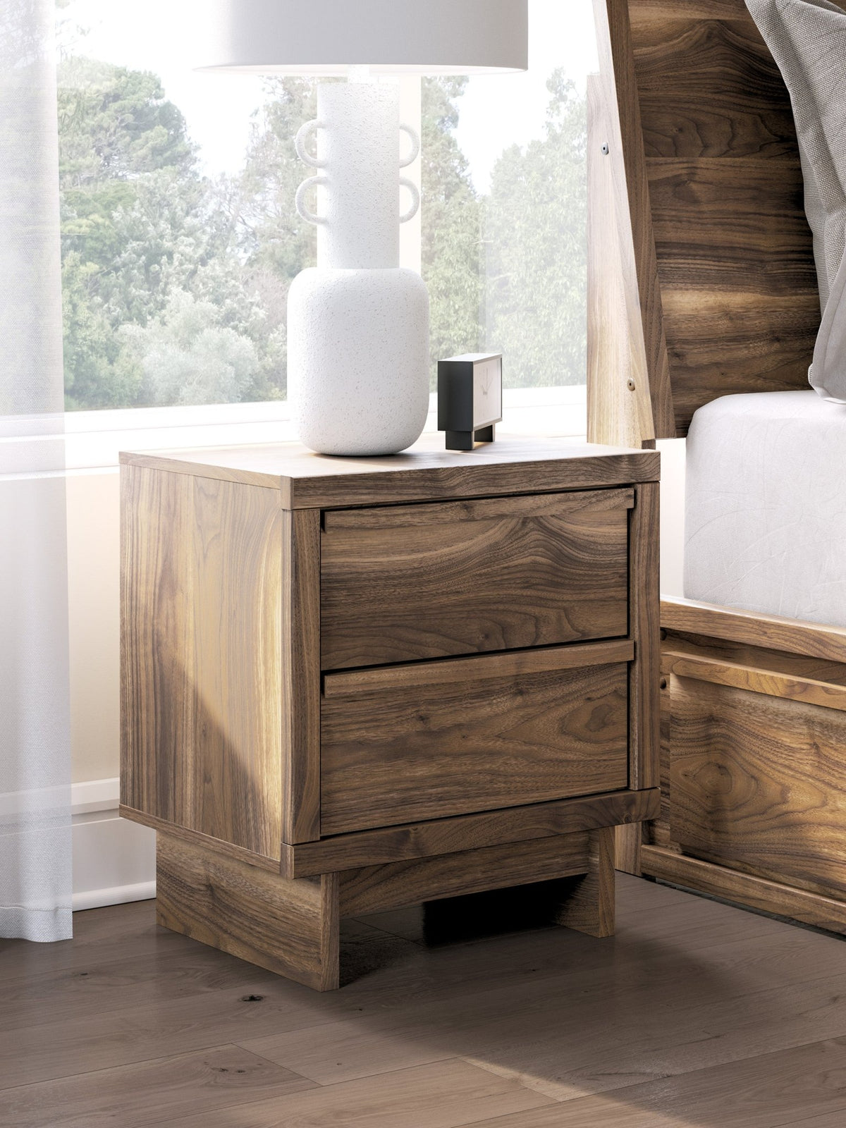 Zadilyn Two Drawer Night Stand Nightstands| Ashley Homestore