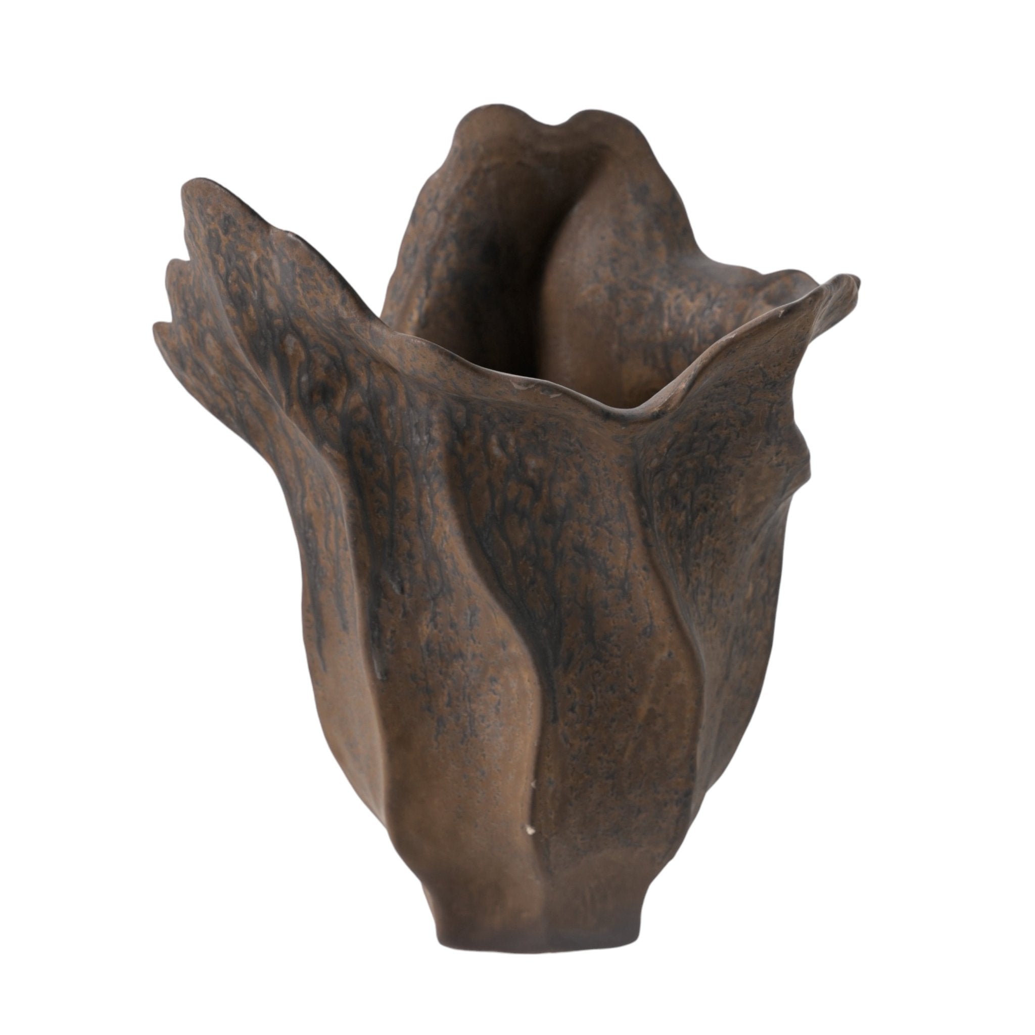 ZALDANA PORCELAIN VASE, RUST Vases and Jars| Sagebrook Home