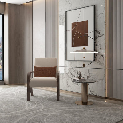 Zan Boucle Chair size 72x75x93 cm - Al Rugaib Furniture