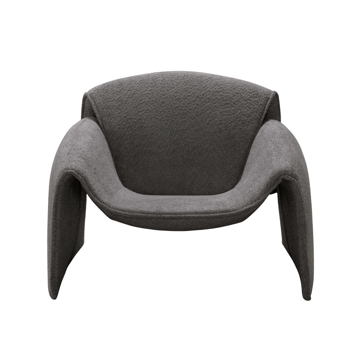 Zaya Black Chair - Seashell