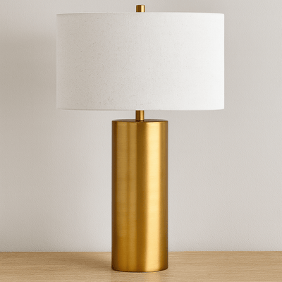 Zenith Brass Table Lamp - Al Rugaib Furniture