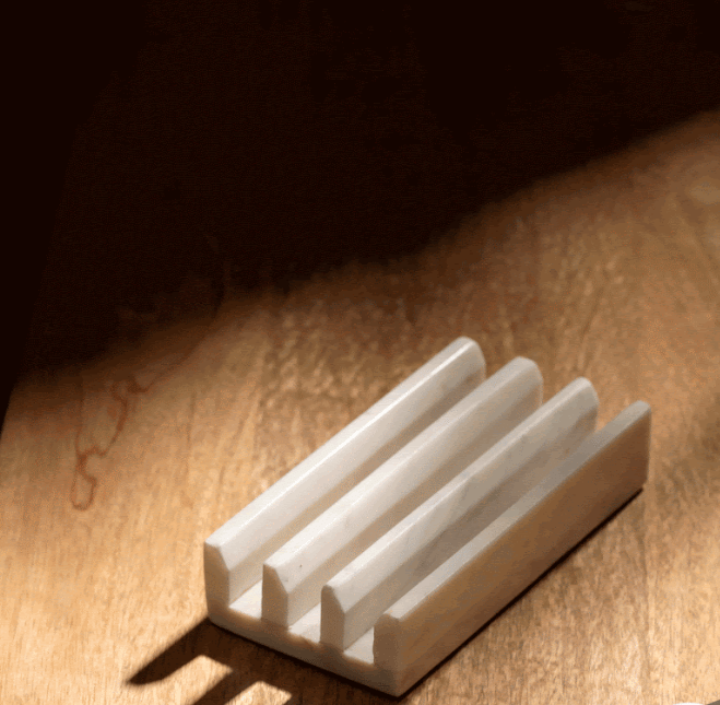 Zigzag Marble Chopping Board Stand Table Decors| Roots Furniture