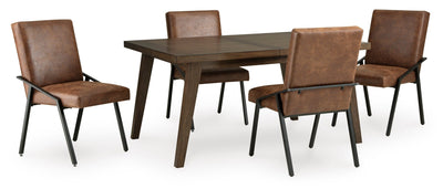 Zumbado RECT Dining Room 4 Chairs - Al Rugaib Furniture