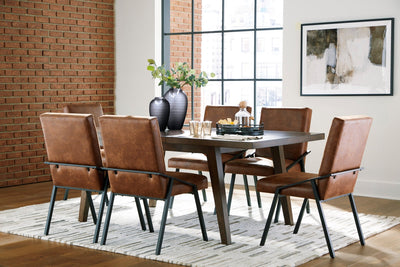 Zumbado RECT Dining Room 6 Chairs - Al Rugaib Furniture
