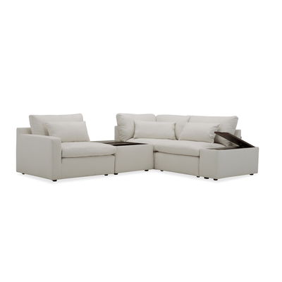 Zurich Sectional With Free Rug - Al Rugaib Furniture