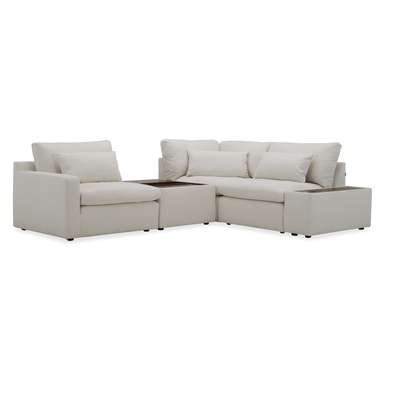 Zurich Sectional With Free Rug - Al Rugaib Furniture