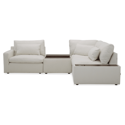 Zurich Sectional With Free Rug - Al Rugaib Furniture