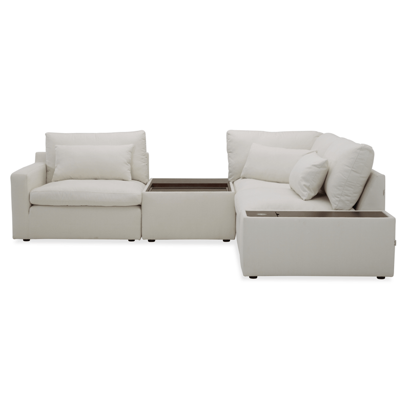 Zurich Sectional With Free Rug - Al Rugaib Furniture