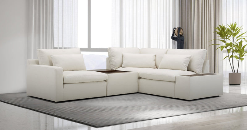 Zurich Sectional With Free Rug - Al Rugaib Furniture
