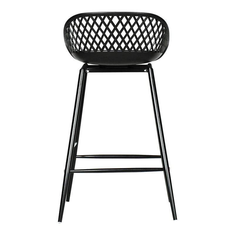 Piazza Outdoor Counter Stool Black-M2