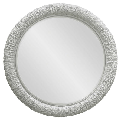 Mariner Round Mirror, White (6623979503712)