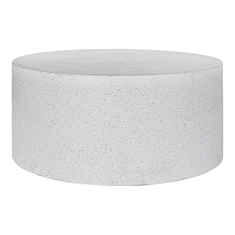 Omi Outdoor Coffee Table White Terrazzo
