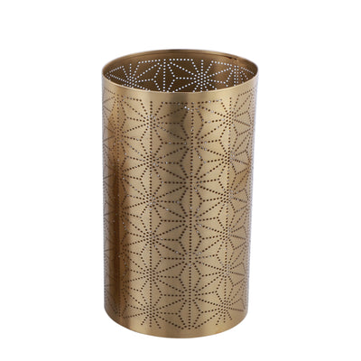 Metal Candle Holder Gold Large - Al Rugaib Furniture (4727769890912)
