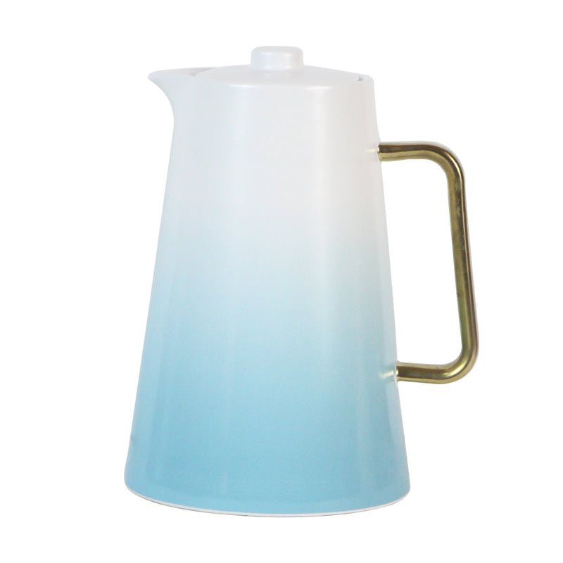 Dallety Porcelain Vacuum Flask Aqua Gradient 900 Ml - Al Rugaib Furniture (4727805182048)