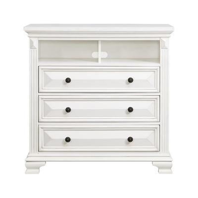 Calloway Media Chest White Color (6629944426592)