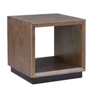 Oak Wood Side TABLE (6650905460832)