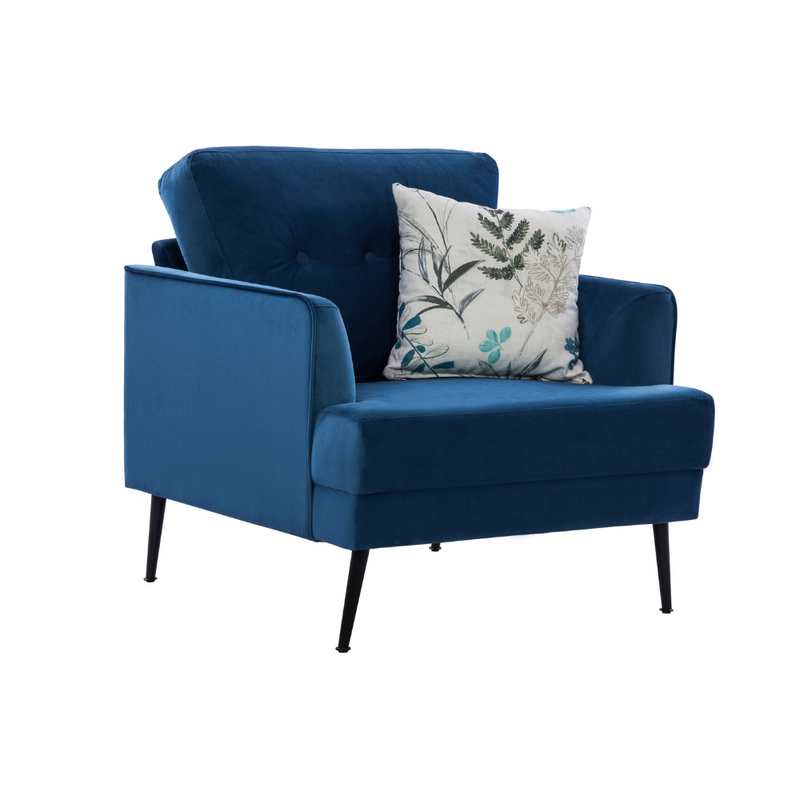 Brisbane Bold Blue Chair (6645526659168)