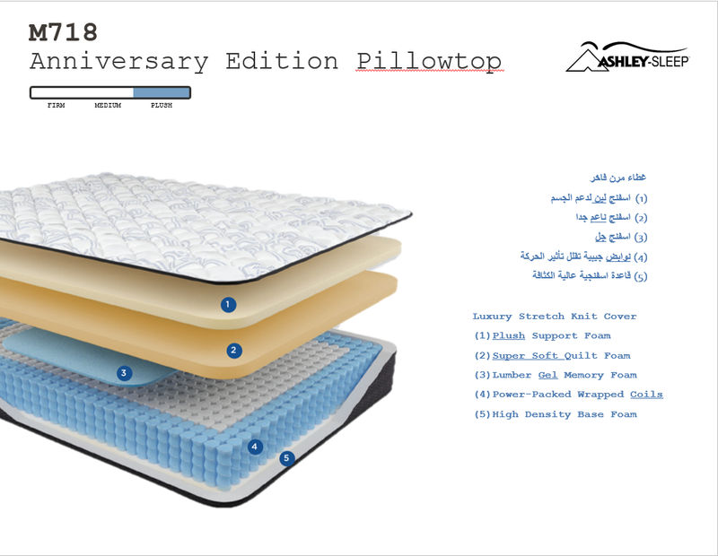 Anniversary Edition Pillowtop-TWIN MATTRESS (4786752487520)