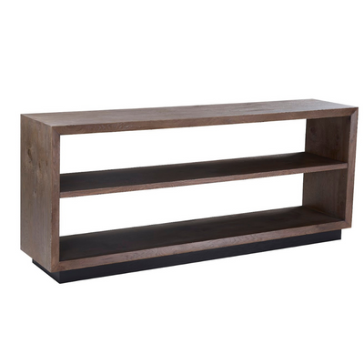 Oak Wood Console TABLE (6650905428064)