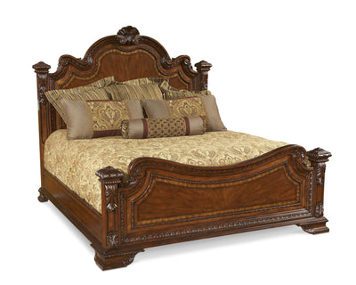 Old World- 6/6 Estate Bed - Al Rugaib Furniture (4568165154912)