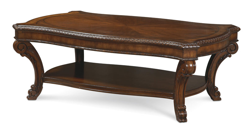 Old World- Rectangular Cocktail Table - Al Rugaib Furniture (4568165908576)