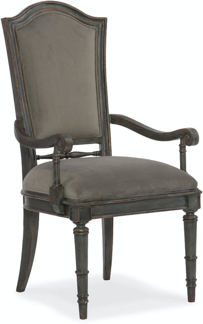 Arabella Upholstered Back Arm Chair - 2 per carton/price ea (6623083200608)