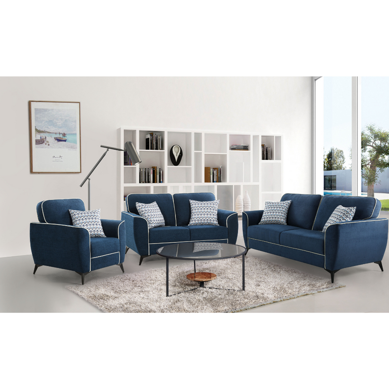 Anniston Appeal Blue Sofa (6645527871584)